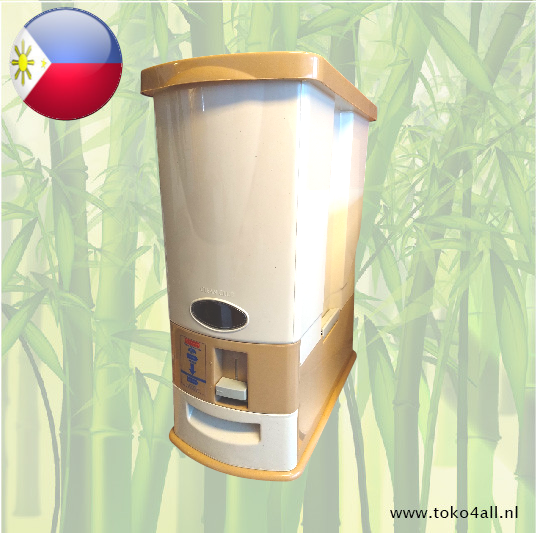 Clean Club Rijst Dispenser Bruin 28 kg