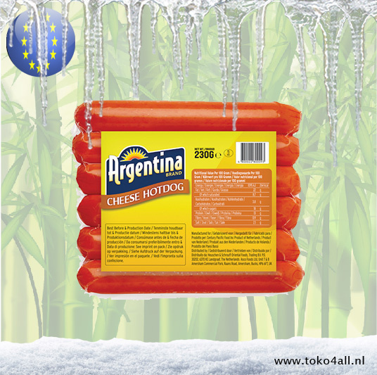Argentina Cheese Hot Dog 230 gr