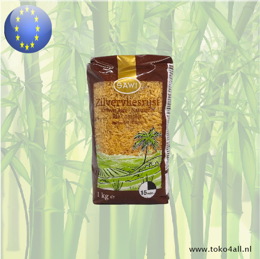 Sawi Zilvervlies rijst 1 kg