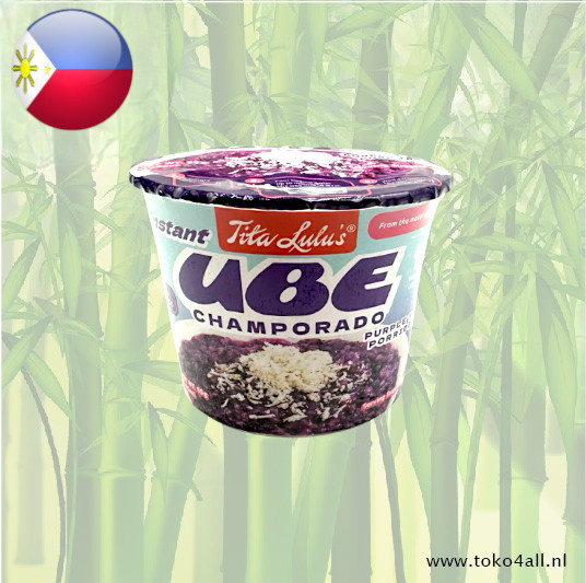 Tita Lulu's Ube Champorado 130 gr - Copy