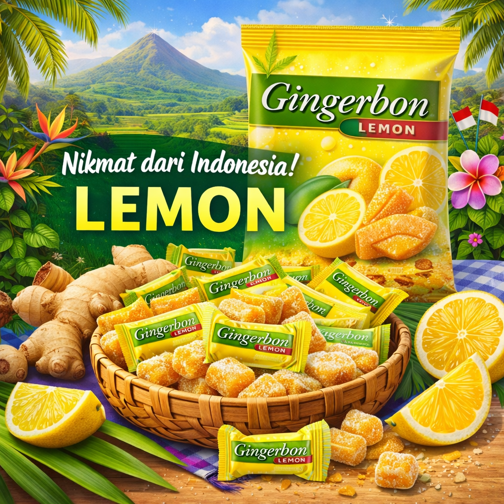 Gember Snoepjes Honing Citroen