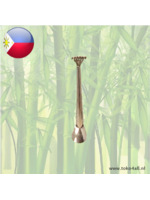 Aluminum grater with spoon