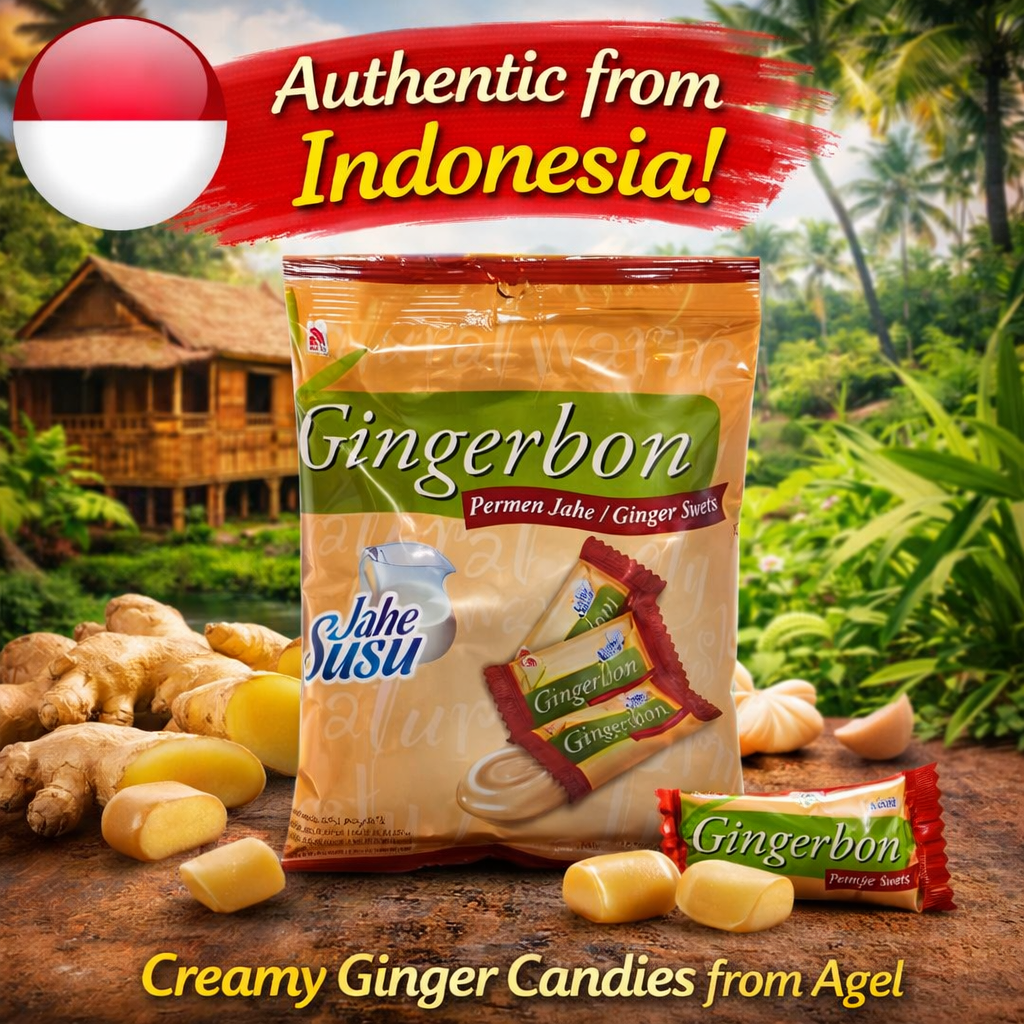 Romige Gember Snoepjes van Gingerbon – Zoete Kracht uit Indonesië