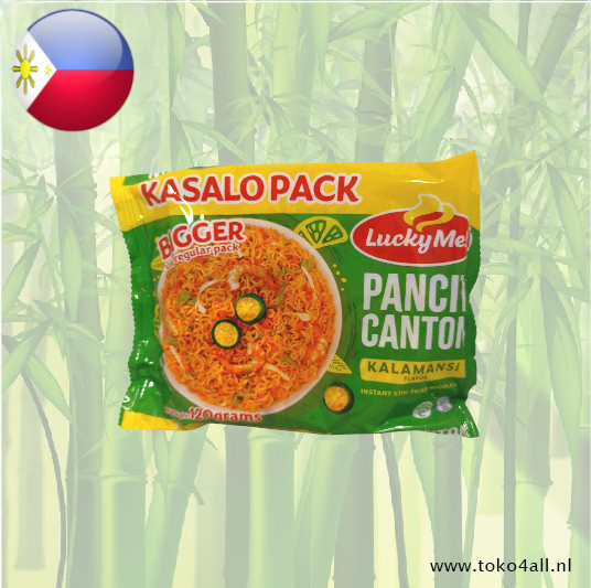 Lucky Me Pancit Canton Calamansi Kasalo Pack 120 gr