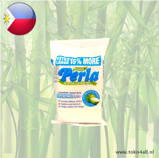 Perla Original White Laundry Soap Bar 110 gr