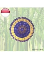 Rotan bord lila 24 cm