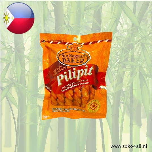 Sir Norman Baker Pilipit Twisted Biscuits 100 gr