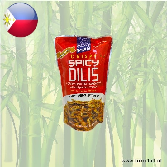 Crispy Spicy Dilis Teriyaki Style 40 gr