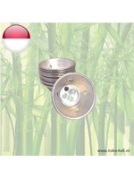 Aluminium molds with holes 12 pcs 60 mm x 25 mm