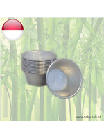 Aluminium  vormpjes 12 st 60 mm x 25 mm