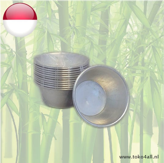Aluminium  vormpjes 12 st 60 mm x 25 mm