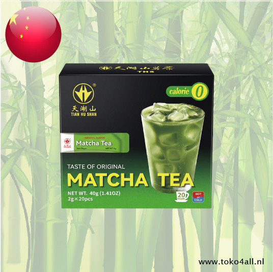 Tian Hu Shan Matcha Tea Instant 40 gr