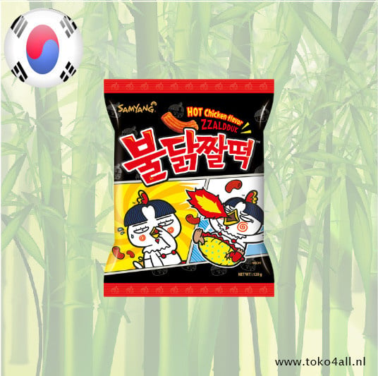 Buldak Zzalduk Hot Chicken Snacks 120 gr