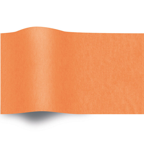 Lieferung aus Vorrat Seidenpapier 50x70cm Orange