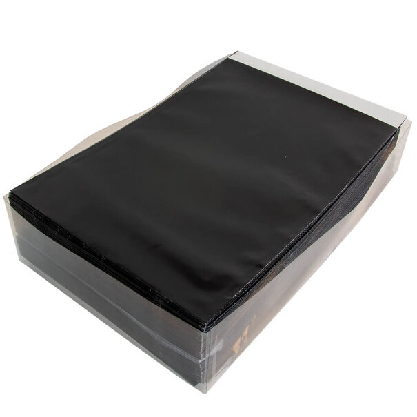 Sofort lieferbar 200x Papiertüten Schwarz 10x16cm