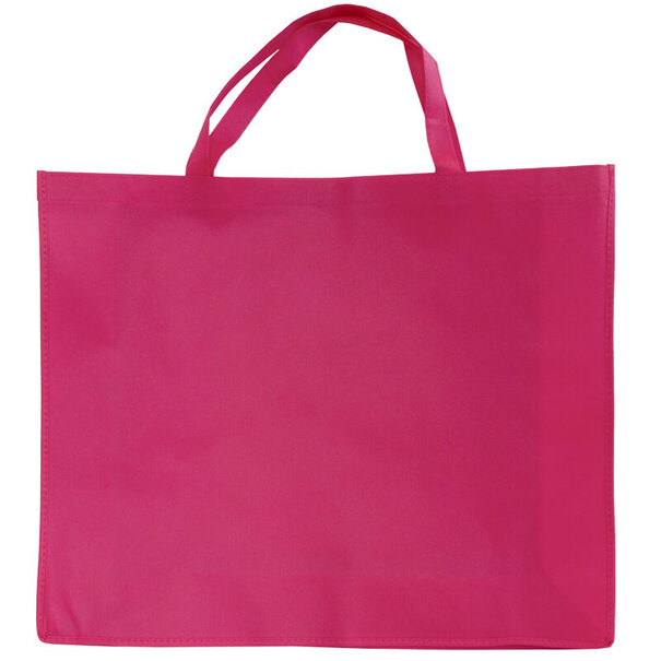 Sofort lieferbar 10x Shopper Fuchsia Non woven 54x14x45cm
