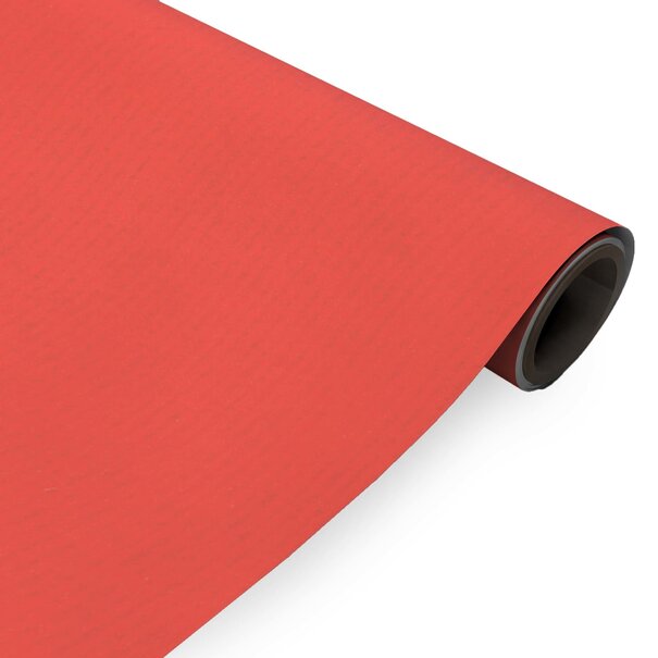 Lieferzeit ca. 5 Werktage Geschenkpapier Rot 50cm x 125mtr - Muster 143