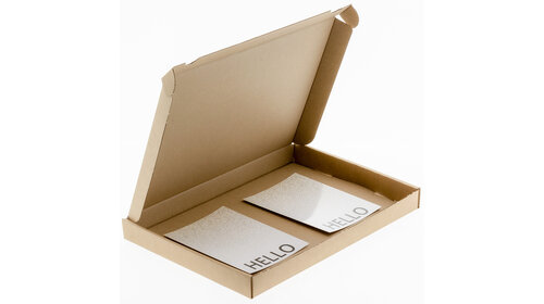 50x Maxibriefkarton Braun A4