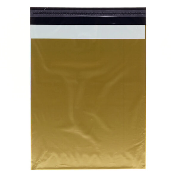 Sofort lieferbar 100x Versandtaschen Gold Medium Hochformat
