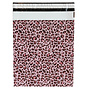 100x Versandtaschen Leopard Pink Medium Hochformat