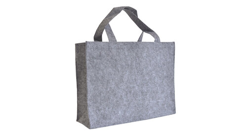 10x Filztasche Hellgrau A3