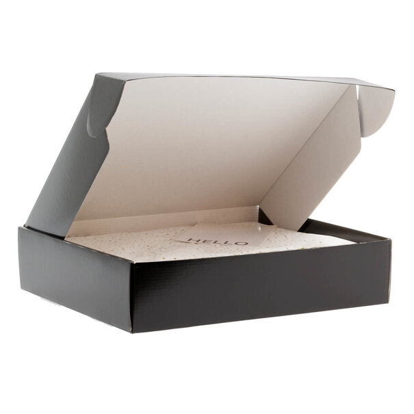 Sofort lieferbar 25x Postkartons Schwarz 350x280x80mm