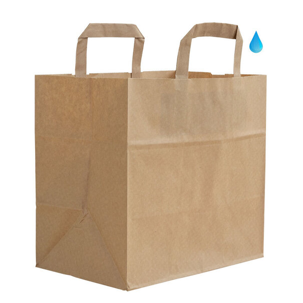 Lieferung aus Vorrat 50x Papiertaschen Wasserabweisend S