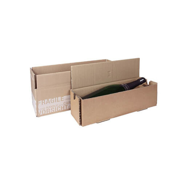 Lieferung aus Vorrat 10x Flasche Versandkarton Magnum 1 Flasche