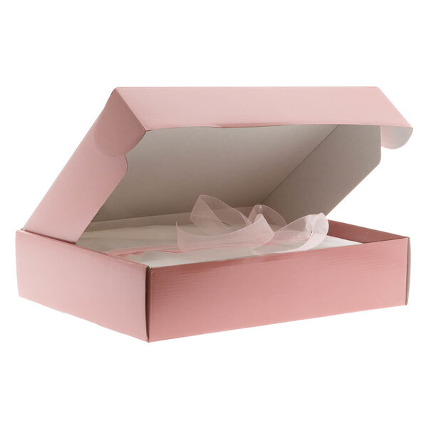Sofort lieferbar 25x Postkartons Altrosa 350x280x80mm