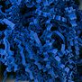 Polstermaterial Papier Zickzack Blau 10kg