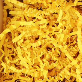 Polstermaterial Papier Zickzack Gelb 2kg