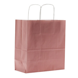 50x Papiertaschen Rosa Small