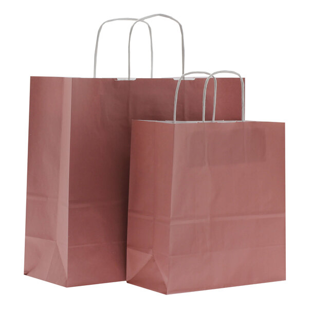 Sofort lieferbar 50x Papiertaschen Rosa Small