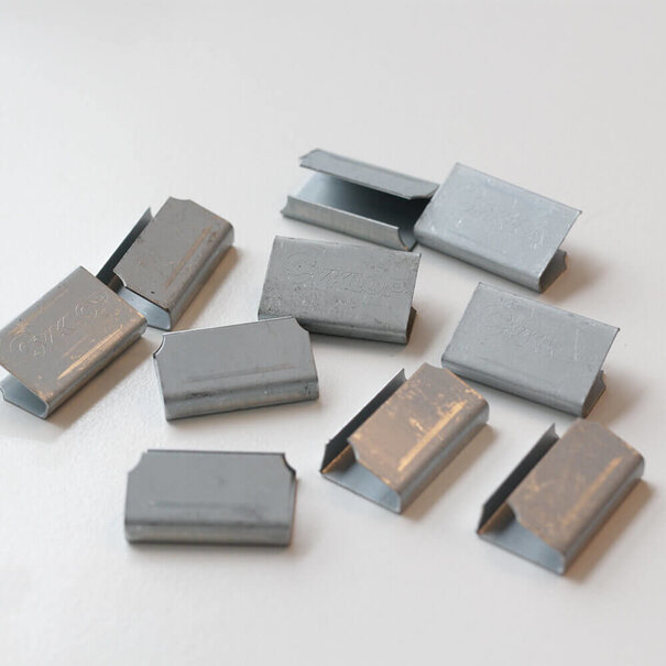 Sofort lieferbar 2000x Verschlüsse 16mm für Umreifungsband