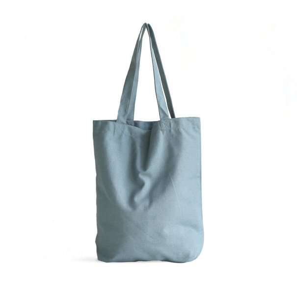 Sofort lieferbar 10x Tragetasche aus Baumwolle Blau