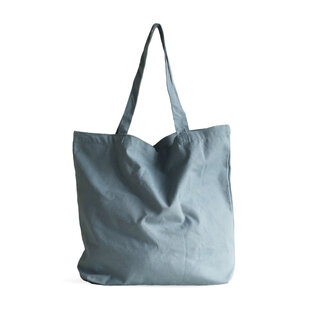 10x Strandtasche aus Baumwolle Blau