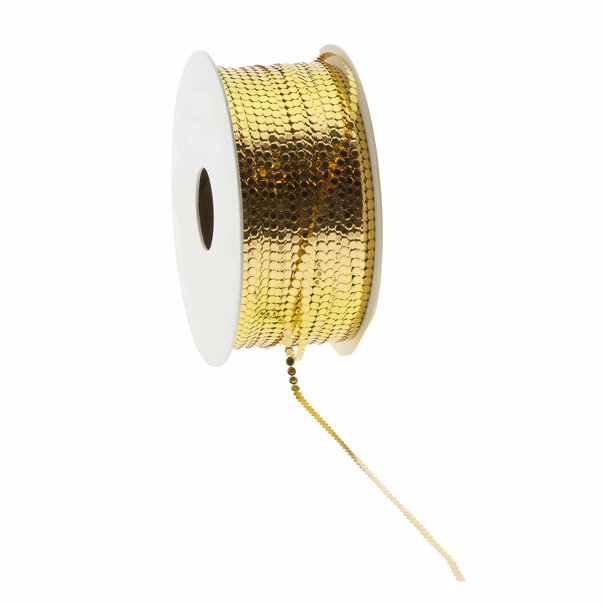 Lieferung aus Vorrat Kordel Circlé Gold 3mm x 50m