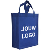 Shopper Druck Blau Non woven 24x10x30cm - Express