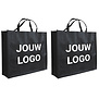 Shopper Druck Schwarz Non woven 54x14x45cm - Express