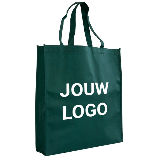 Expresslieferung: Lieferung ca. 7 Werktage Shopper Druck Grün Non woven 40x9x42cm - Express