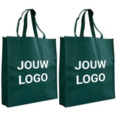 Shopper Druck Grün Non woven 40x9x42cm - Express