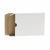 30x Briefkartons Seitenöffnung Weiß A6