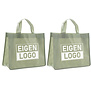 Shopper Druck Grün Non woven 32x12x25cm - Express