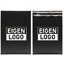 Schwarze Versandtaschen Druck M-Großauflage