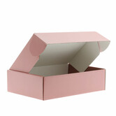 25x Postkartons Rosa 280x190x75mmc