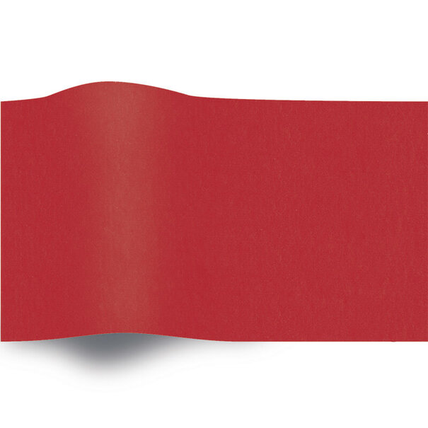 Lieferung aus Vorrat Seidenpapier 50x70cm Rot