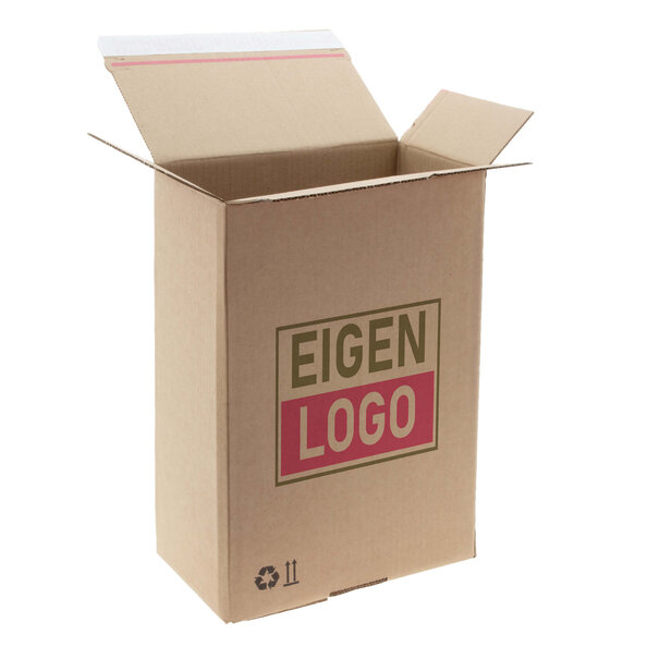 Lieferzeit ca. 5 Werktage Autolock-Boxen Braun Druck 250x150x360mm