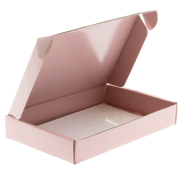 Sofort lieferbar 50x Maxibriefkarton Altrosa A6