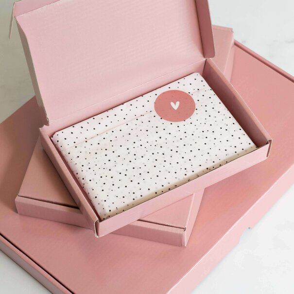 Sofort lieferbar 50x Maxibriefkarton Altrosa A6