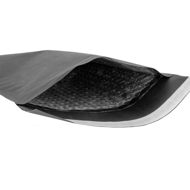 Sofort lieferbar 100x Luftpolsterumschlag G Schwarz A4 Innenformat 23x33cm